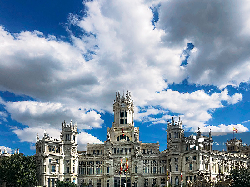 马德里市政厅(西班牙)图片素材
