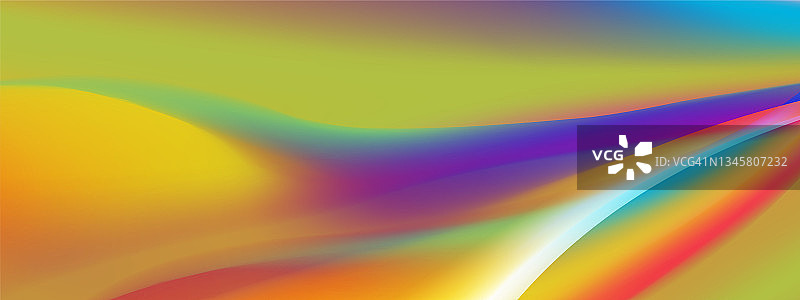 多色软抽象背景，彩色运动背景。图片素材