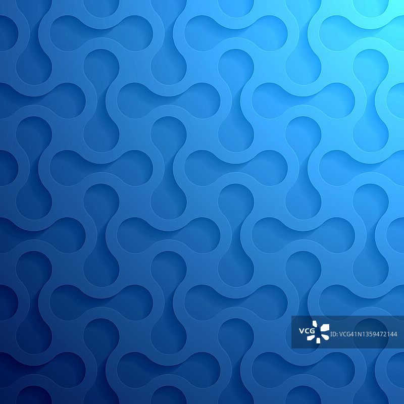 抽象的蓝色背景-几何纹理图片素材