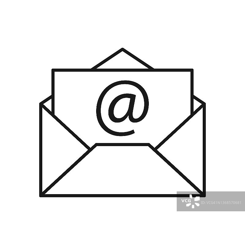 电子邮件、信件插图图片素材