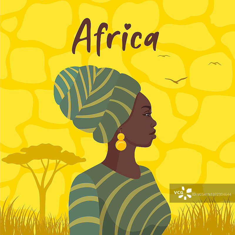 非洲的女人图片素材