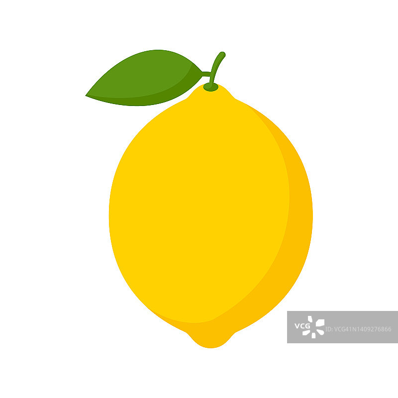 柠檬孤立在白色背景图片素材