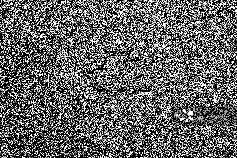 沙质背景上的抽象云图片素材