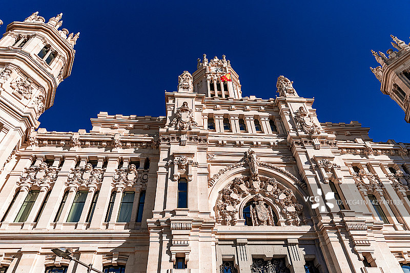 西贝莱斯宫，马德里市议会大楼。图片素材