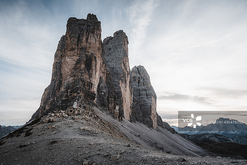 拉瓦雷多，白云石，意大利阿尔卑斯山，意大利图片素材