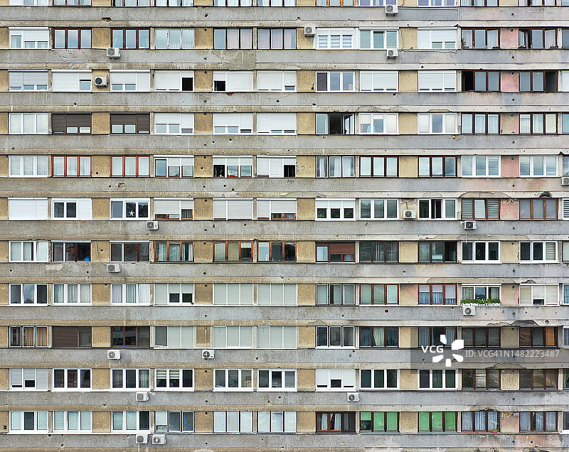 东欧的住宅区图片素材