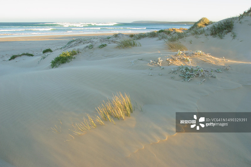 Sand dunes. Sleaford Bay. Eyre Peninsula. South Australia.图片素材