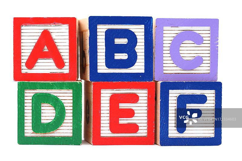 ABC DEF字母块图片素材