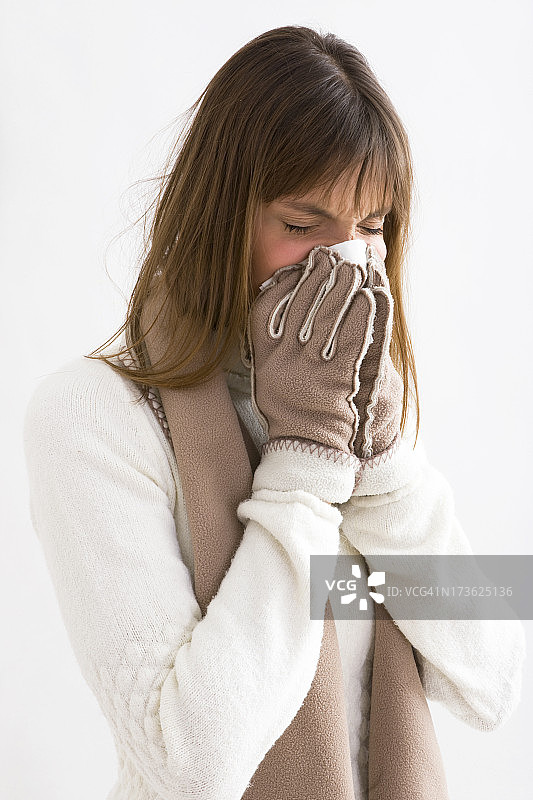 感冒和流感图片素材
