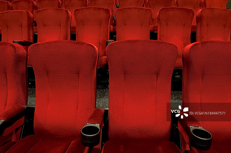 红剧场的座位图片素材