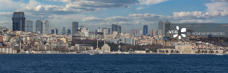 伊斯坦布尔现代天际线，土耳其图片素材