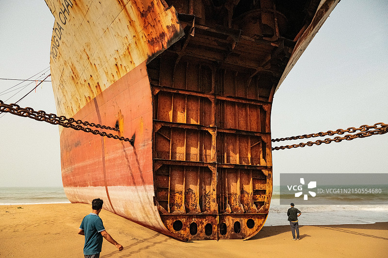 加达尼拆船厂-巴基斯坦图片素材