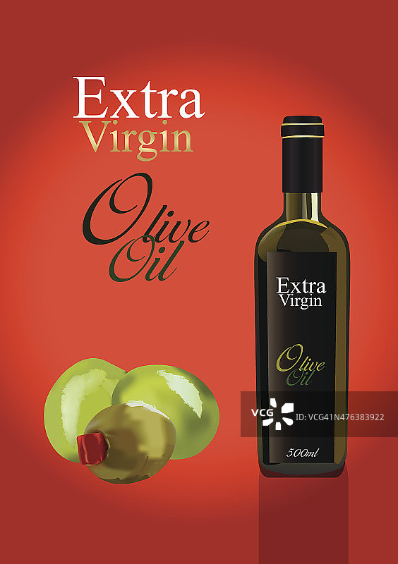 橄榄油的包装图片素材