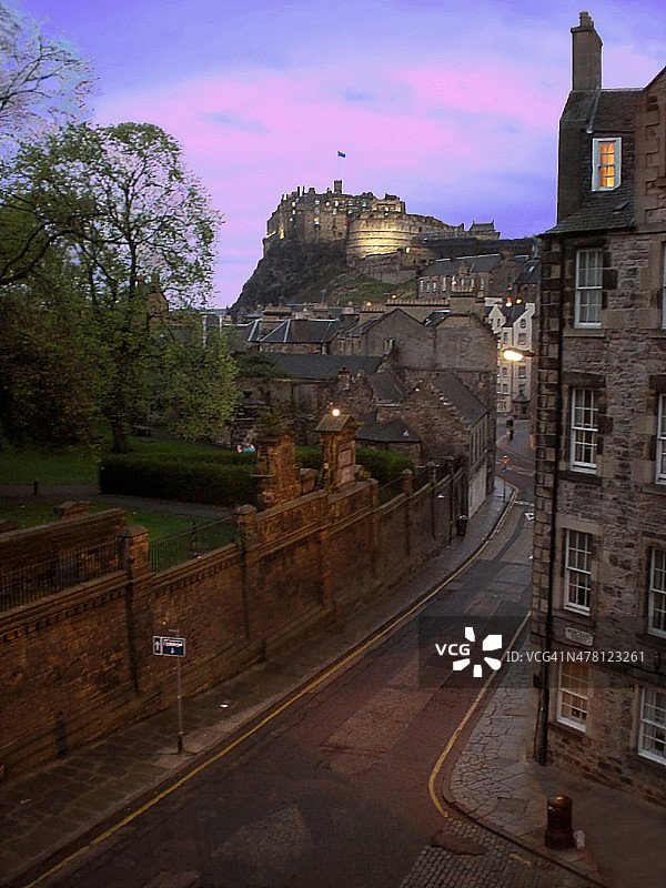 爱丁堡城堡图片素材
