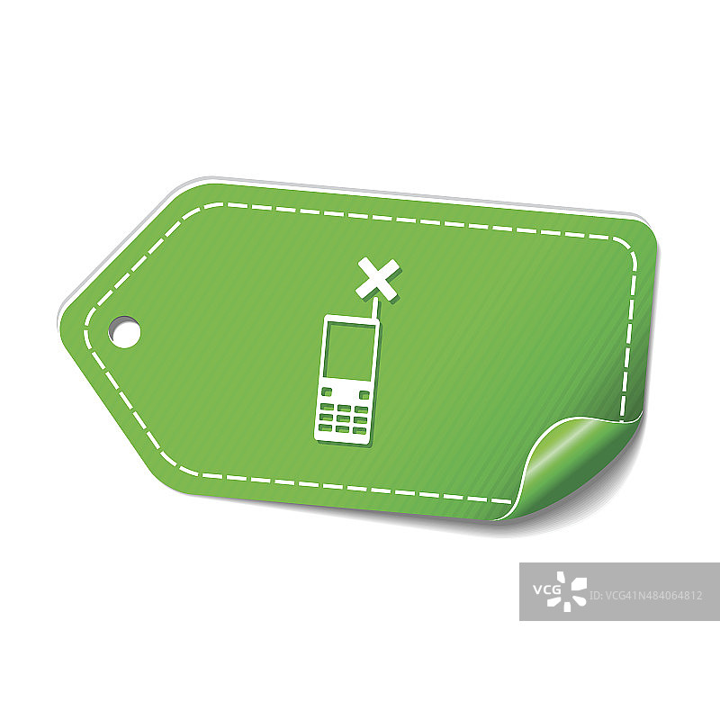 手机绿色矢量图标设计图片素材