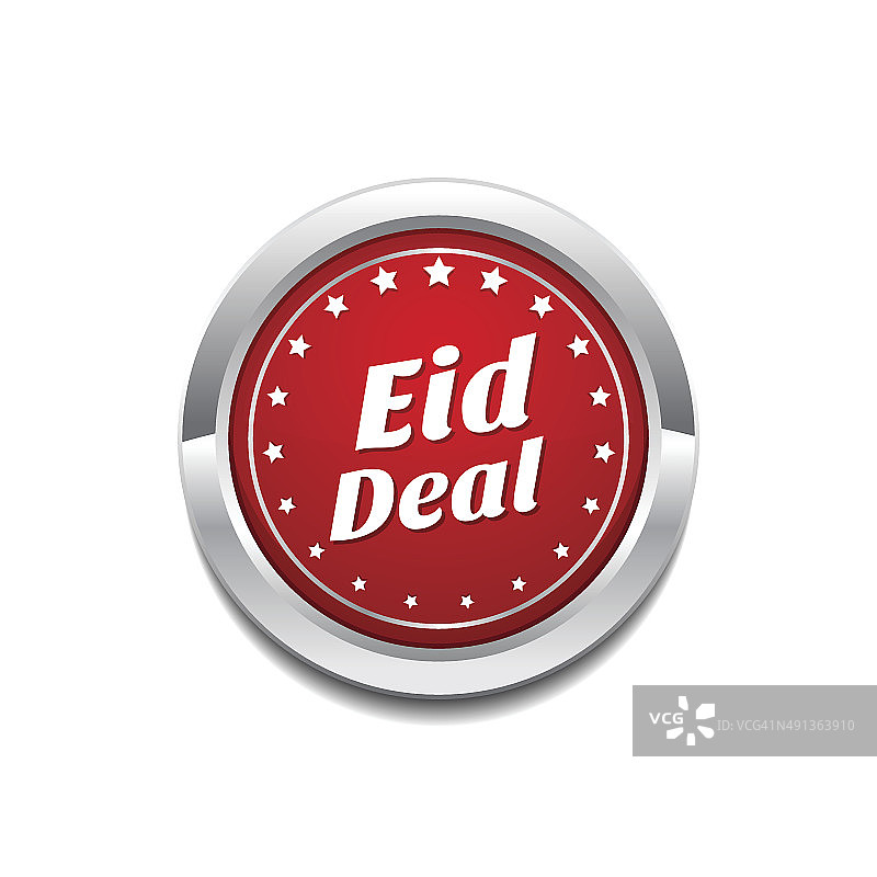 Eid交易红色矢量图标按钮图片素材