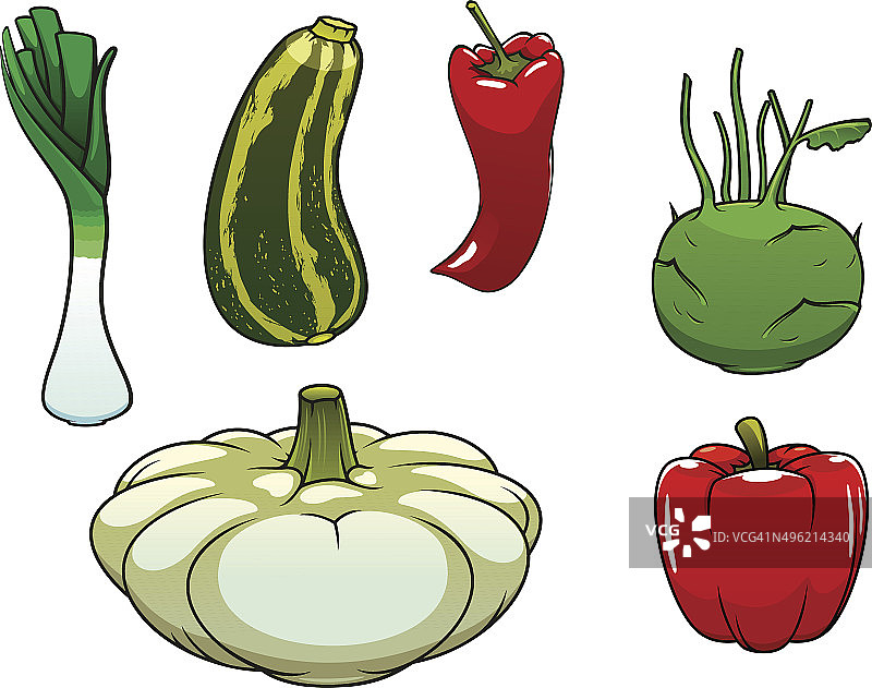 健康、新鲜、成熟的农用蔬菜图片素材