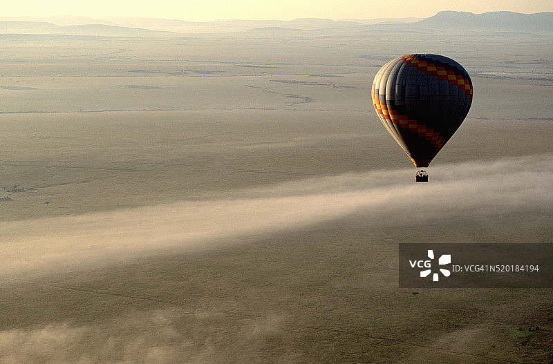 黎明气球之旅图片素材