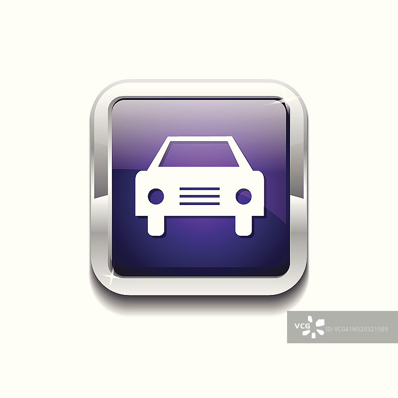 汽车紫色矢量图标按钮图片素材