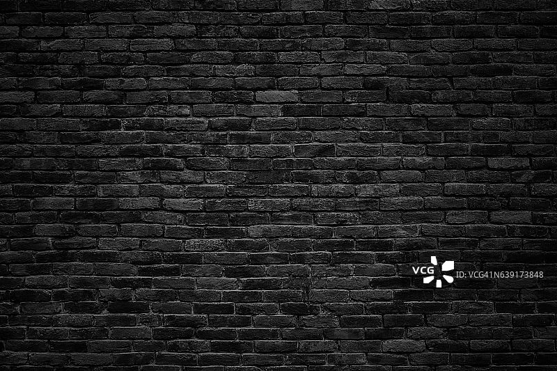 黑色的砖墙，黑色的背景设计图片素材