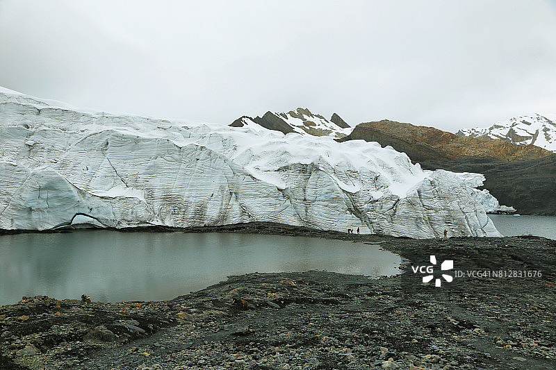 秘鲁的帕斯托罗里冰川图片素材
