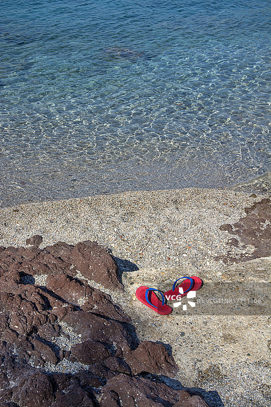 土耳其爱琴海沿岸木格拉博德鲁姆的阿基拉尔的绿松石水晶水图片素材