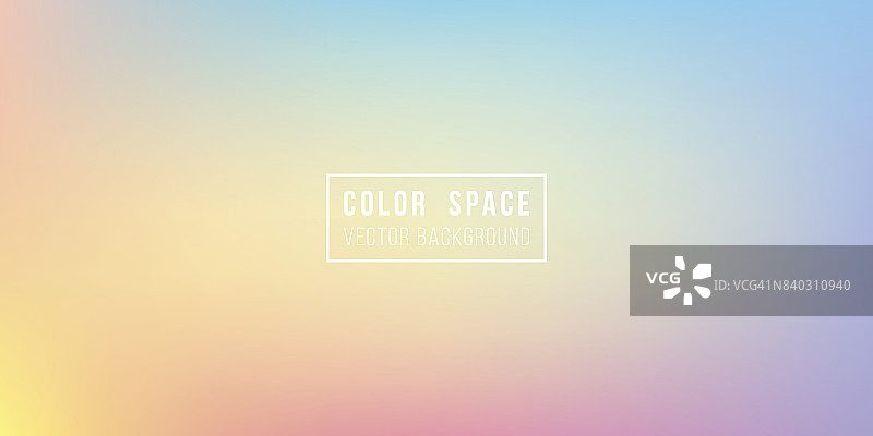 彩虹软色彩空间散焦平滑梯度背景图片素材