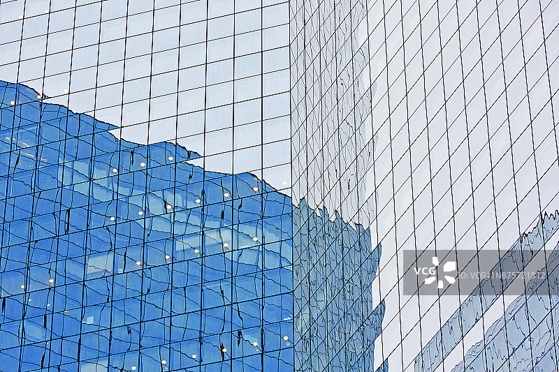 巴黎拉德芳斯摩天大楼的建筑细节图片素材