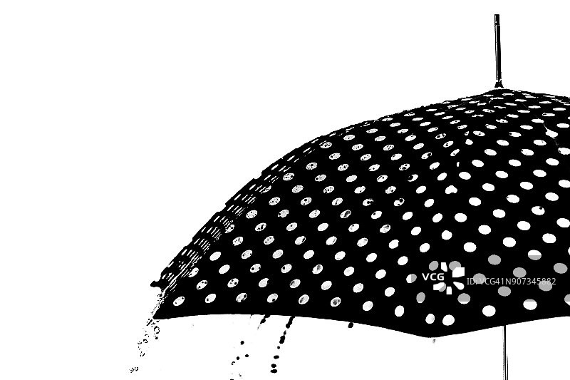 雨滴伞孤立图片素材