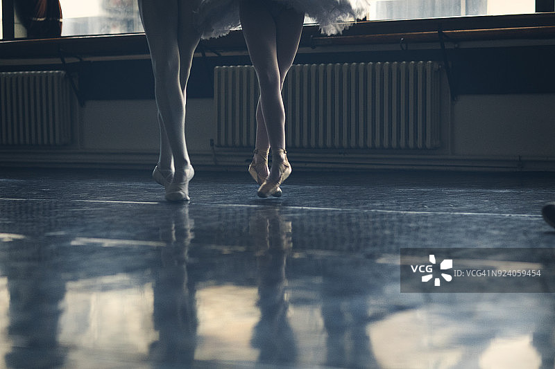 芭蕾舞演员的生活图片素材