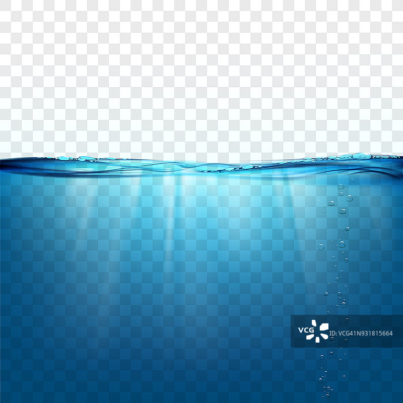 水表面波图片素材