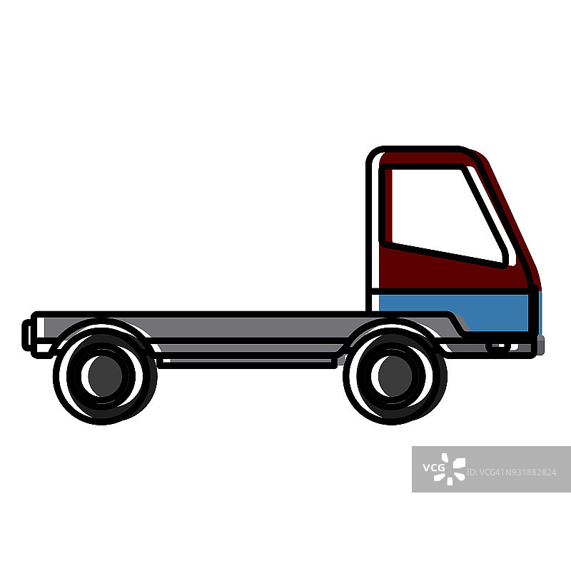 运输卡车拖车运输车辆图片素材