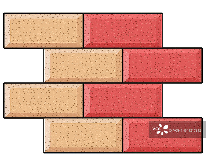 两种颜色的砖块背景概念图片素材