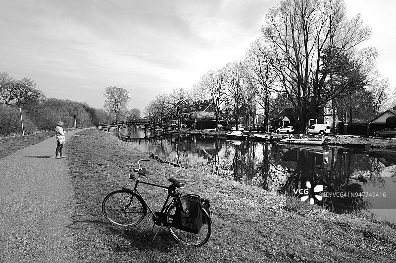 荷兰阿姆斯特尔芬城的美丽景色图片素材