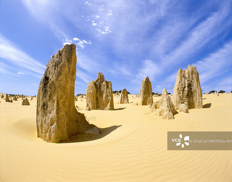 澳大利亚南邦国家公园，风化砂岩岩层图片素材