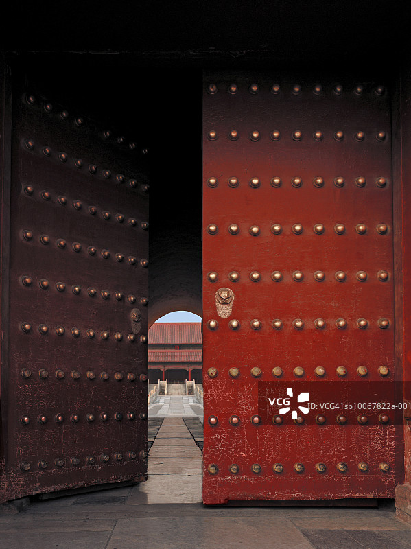 中国，北京，紫禁城，红门图片素材