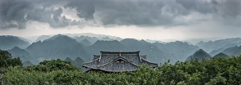 贵州省遵义娄山关景区风光图片素材