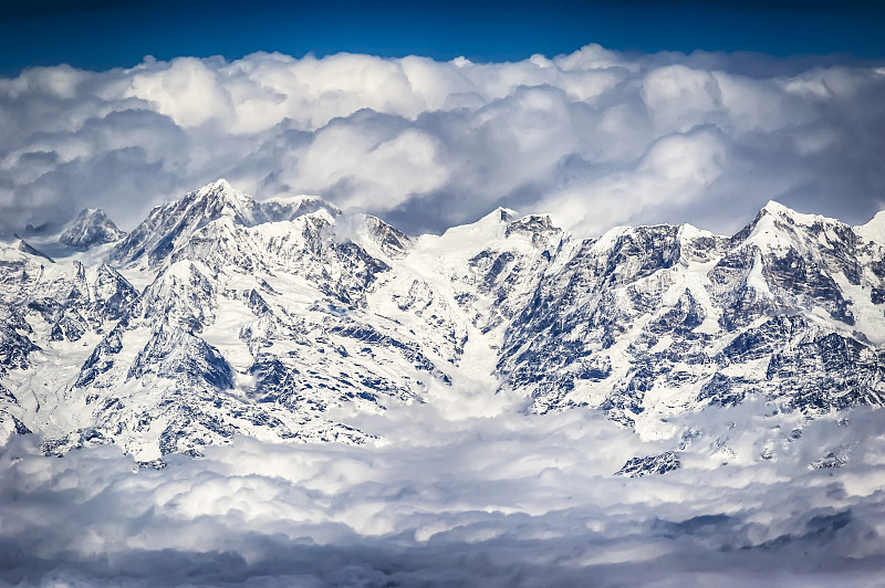 世界最高峰——珠穆朗玛峰图片素材