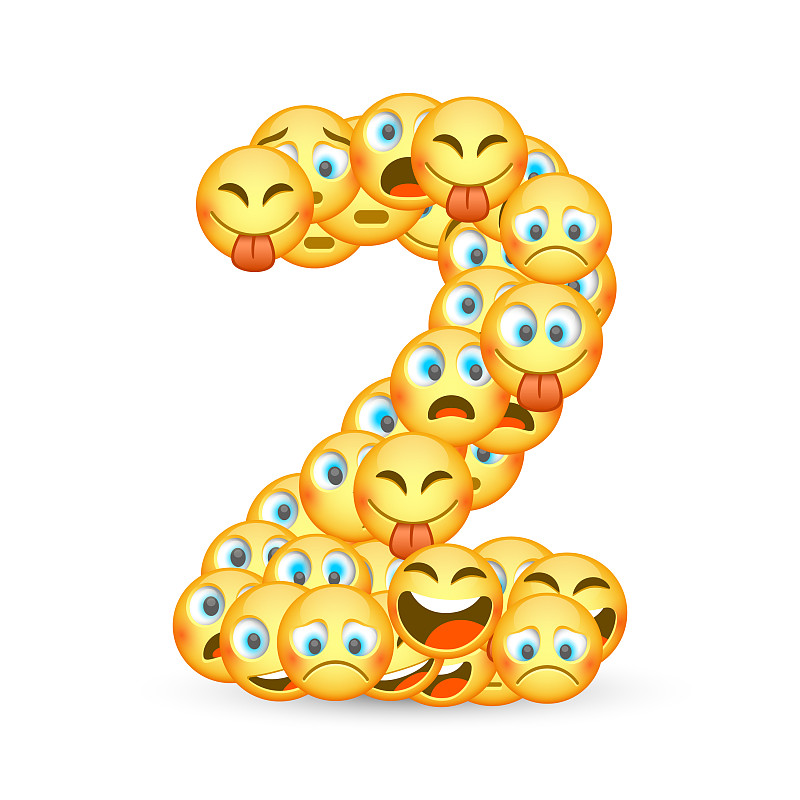 数字1的emoji表情图片
