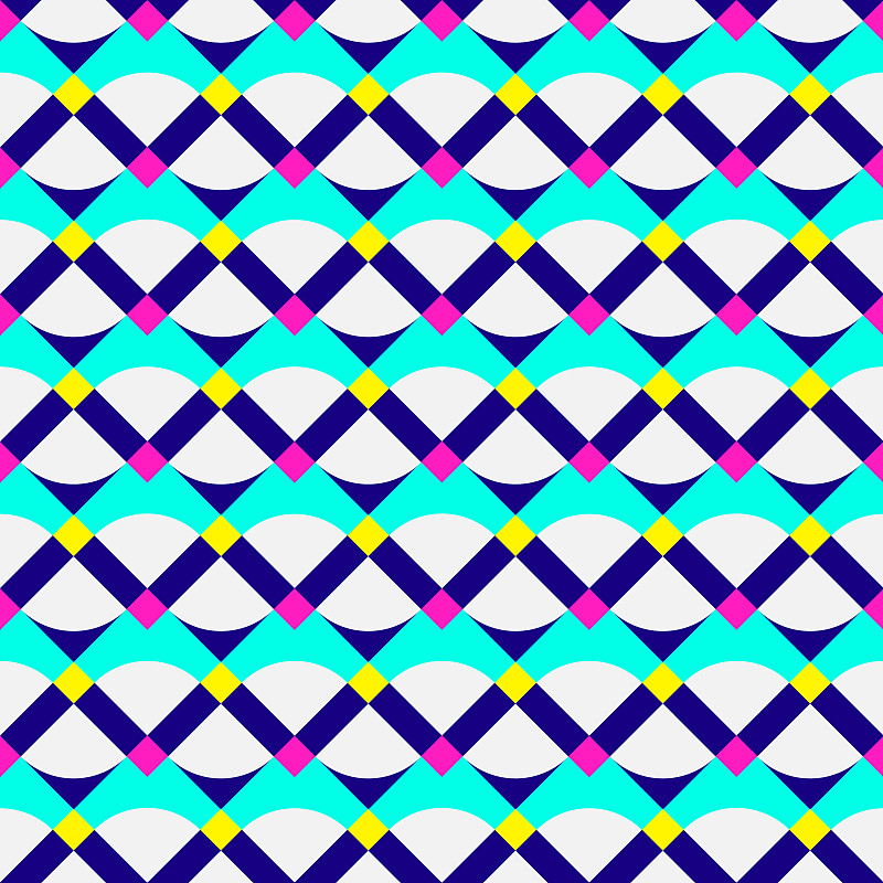 抽象几何图案霓虹色彩图片下载