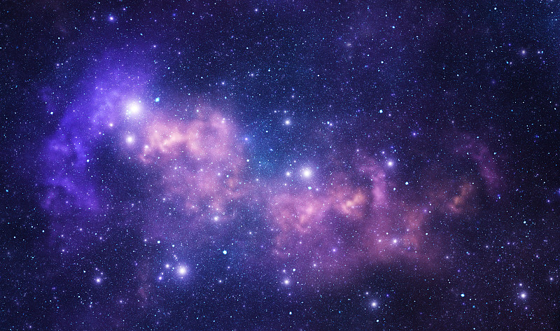 紫色空间恒星图片下载