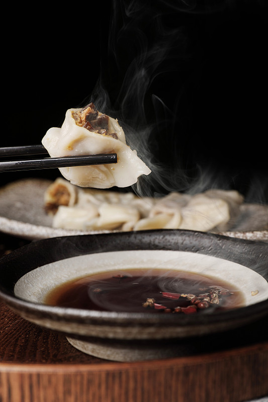 中国食物饺子图片素材