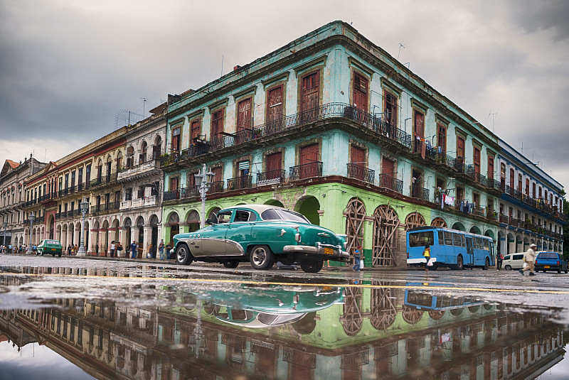 古巴哈瓦那的街道图片下载