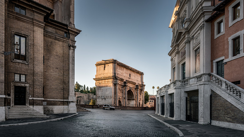 罗马道路图片素材