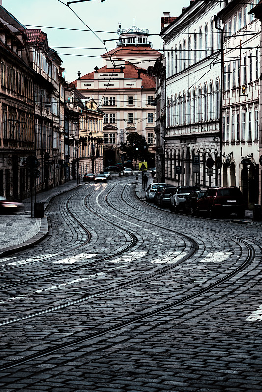 捷克布拉格城市街道图片下载