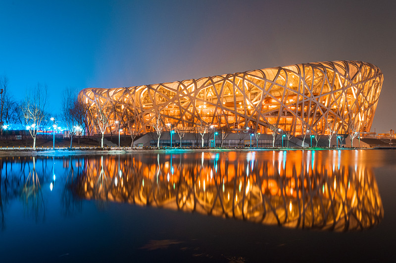 北京鸟巢国家体育场图片下载