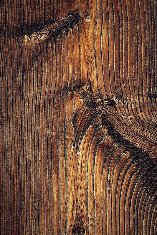 全框拍摄风化的木材图片素材