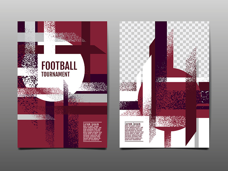 布局模板设计足球足球红图片下载