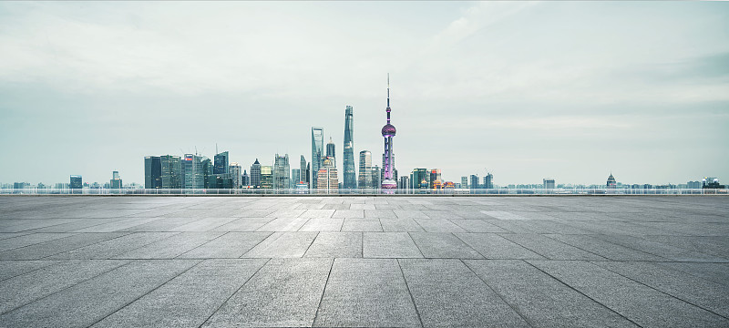 上海城市风光码头平台图片下载