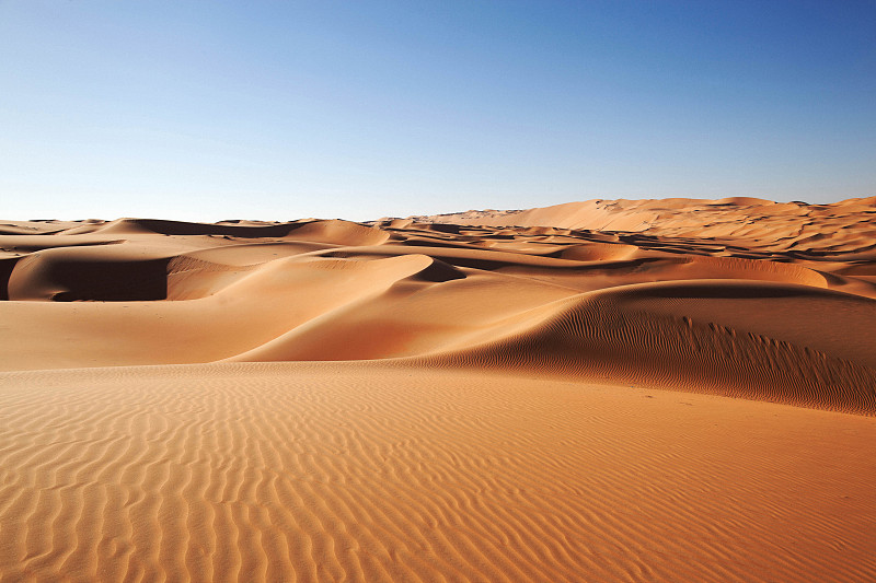 沙丘，里瓦绿洲，阿布扎比，阿联酋图片下载